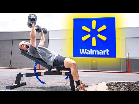 I Built a Complete Budget Home Gym from Walmart!