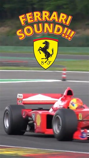 F1 MOTOR V10 Ferrari Michael Schumacher SOUND #shorts #ferrari #v10 #race