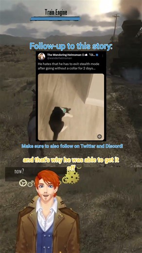 [ Red Dead Redemption ] Cat Dad Story Hour - Archie's Collar Issues