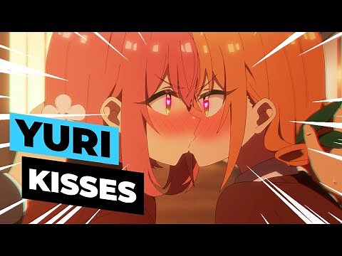 YURI KISS MOMENTS #13 || ЮРИ ПОЦЕЛУИ В АНИМЕ