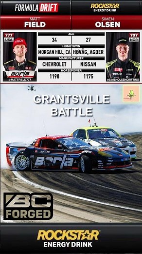 Matt Field VS Simen Olsen at Formula Drift Utah Round 7 🤘