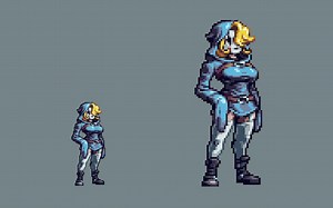 像素画角色动画 Pixel Art Animation | Timelapse