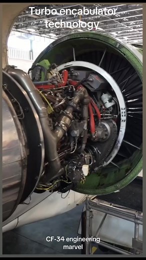 🛩️ General Electric CF-34 turbo encabulator technology. Mastering the fuel to thrust conversion. How it works, quick explanation! #aircraft #aircraftmechanic #aircraftmaintenance #airport #yqb #yqbquebec #quebectiktok #nightshift #planespotting #aviationlovers #aviationdaily #avgeek #aviationphotography #foryou #aviation #airplane #aviationlife #foryoupage #plane #airforce #antonov #planes #airbus #viral #aircrewlife #lockheedmartin #travel #fyp #pilot #avgeeks #flight #canada #boeing