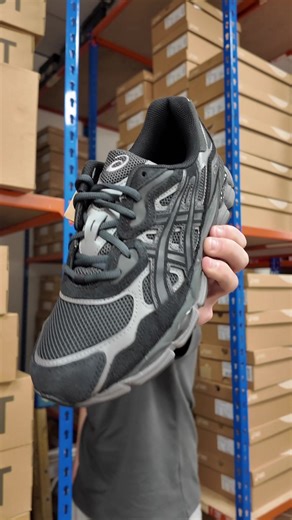 ASICS Gel-NYC Sneakers in Graphite Grey and Black