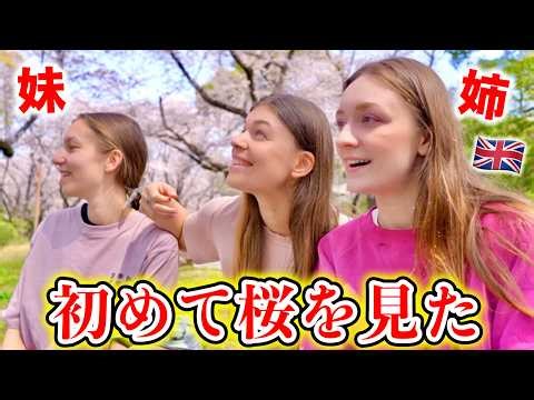 Re-united With My Sister After Over 10 Years! First Time in Japan | Cherry Blossom Picnic VLOG