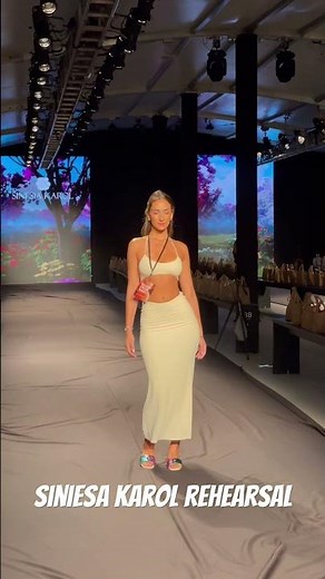 Priscilla Ricart Siniesa Karol rehearsal 2 #miamiswimweek2023