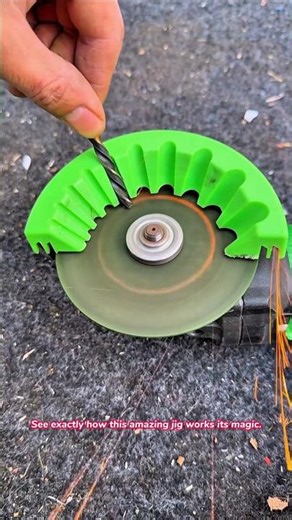 Drill Bit Sharpening with Angle Grinder | The BEST Attachment for Perfect Bits #tips #tricks #tools