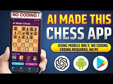Create Chess Game on Mobile using Ai | Full Game Development Tutorial | AI App Builder 2025 | #ai