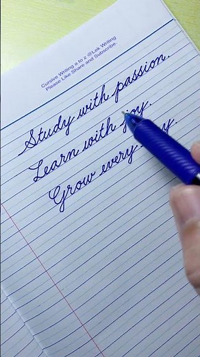 Cursive Writing Quote 17 | How to write in cursive | Cursive Handwriting Practice | Cursive Letters