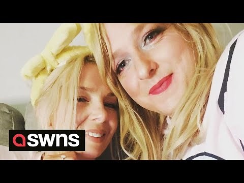 Meet the woman supporting her cross-dressing partner by doing their hair and make-up together | SWNS