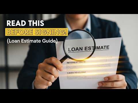 Decoding the Loan Estimate: Don't Overlook the Details