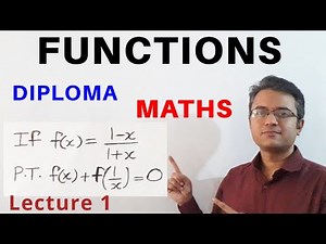 Functions lecture 1 | Engineering MATHS-2 Important Questions solutions | Hindi easy explaination