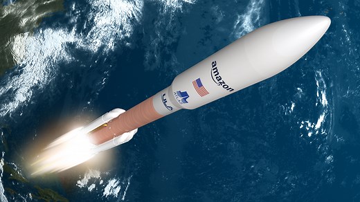 Amazon picks the rocket that’ll launch the first Kuiper satellites — and it’s not from Blue Origin
