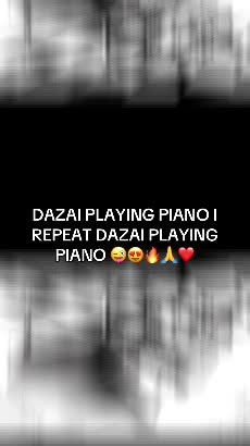 Dazai Playing Piano in BSD New Chapter