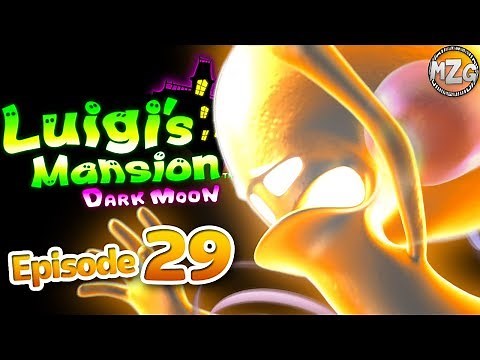 Luigi's Mansion Dark Moon Gameplay Walkthrough Part 29 - E-3 A Train to Catch! Treacherous Mansion!
