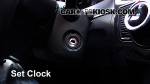 How to Set the Clock / Change Time on a 2013 Honda Civic Si 2.4L 4 Cyl. Sedan