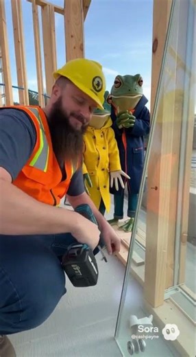 We Built a Giant Aquarium House for Frogs!