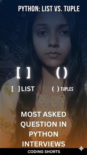 List vs Tuple in Python 🔥 | Most Asked Interview Question ✅