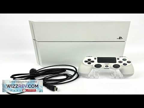 Sony PlayStation 4 PS4 CUH 1000 1100 1200 White Console 500GB & Controller