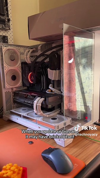 Note: everything was going well after the installation until I tried to restart my pc once the bios was finished and now there is no more display sadly and a vram to vga to cpu light as it shuts off. Now there’s many other people who experienced the same especially on this motherboard after the installation but still no update of recovering it. May have bricked it somehow???? A dam z790 motherboard? @GIGABYTE @Aorus