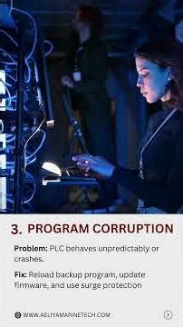 ⚡3 Common PLC Failures & How to Fix Them 🛠️