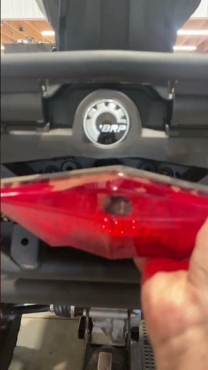 Can Am Outlander Taillight Removal