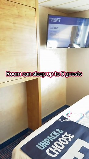 Carnival Elation Oceanview Room Tour U186