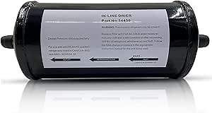 Upgraded 34430 A/C Recycling Filter Drier Fit for Robinair Recycle Filter Drier, Quick Change Filter Replace 17700A, 34450, 34700 (1997), AC375, AC375A, AC375C, and 34134Z