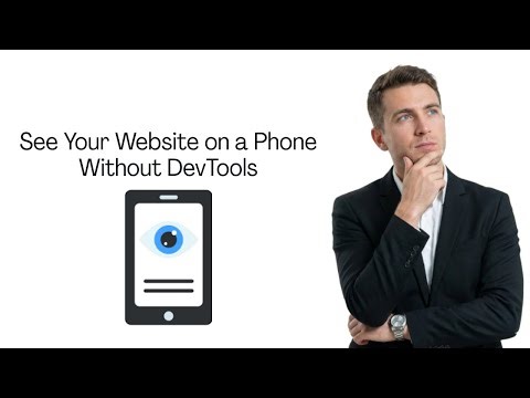 Preview Your Website in Mobile View Instantly (No Dev Tools)