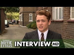 Legend (2015) Behind the Scenes Movie Interview - Taron Egerton is 'Teddy Smith'