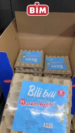 30'lu Bili bili yumurta #bim2026 #bimmarket #alışverişvideoları #bimürünleri