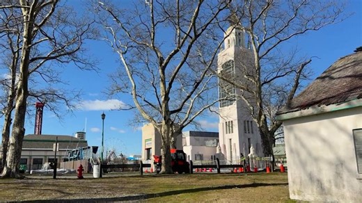 High winds damage Playland tower and bring down trees, close schools across Hudson Valley