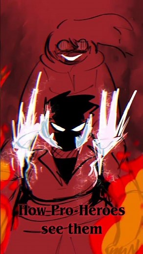 Fallen Heroes AU: LoV vs Pro-Heroes #mha