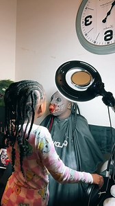 Makeup tutorial with 6 year old dakota Patton aka Paint_with_Dakota #princessofsfx #worldsyoungestmakeupartist #youngestmakeupartist #paintwithdakota | Jarell H Patton