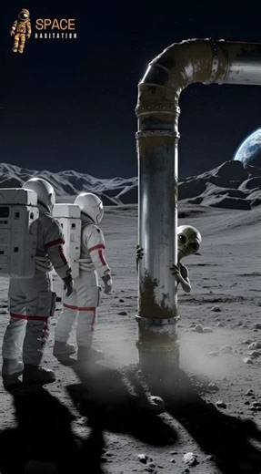 Alien Freaks Out After Seeing an Astronaut! #SpaceEncounter #AlienPanic #3iAtlas