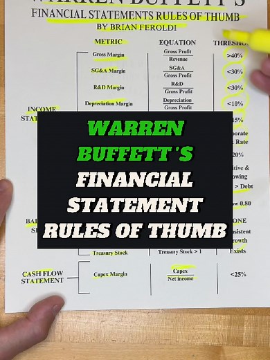 Warren Buffett’s Essential Financial Statement Tips