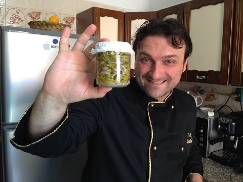 Acciughe o Alici sott'olio fatte in casa