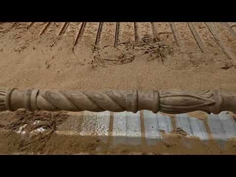 : 4th Axis Rotary in Action with CNC Router Operation #cnc #woodworking #woodcarving #viralvideo