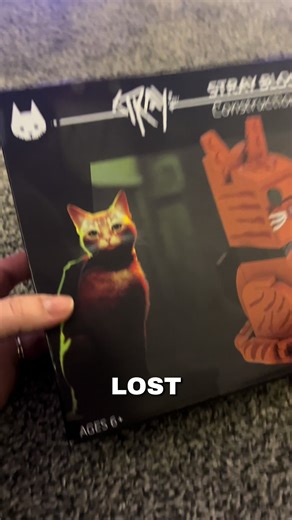 We bought a Stray themed cat “Lego” set from @Five Below and I tried to build it WITHOUT INSTRUCTIONS for my kids (the ones who immediately lost said instructions). It was certainly an attempt. 🫡 #straygame #fail #parentsoftiktok