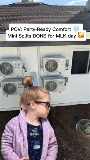 AC installed just in time 😮‍💨❄️ MLK Day party READY 🎉 Mini split came in clutch 🔥 Fuji brand mini splits 🔥 • AHRI Certified • Heat & Cool WiFi • Japanese inverter technology • Super powerful • Whisper quiet • Highly energy efficient • Great price! 🚨 Limited stock available 📍 2544 Loma Ave, South El Monte, CA 91733 📞 Call Vicky: 949-592-9999 #MiniSplit #ACInstallation #MLKDayWeekend #PartyReady #HomeUpgrade