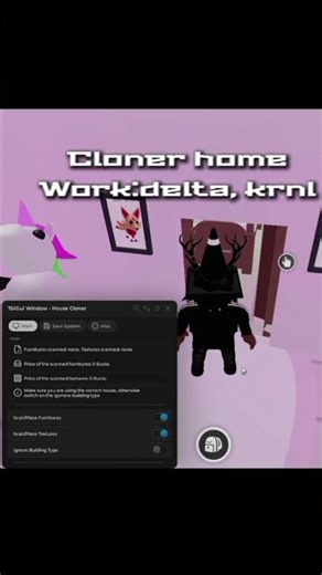 New adopt me script cloner home Spawner adopt key#roblox#adoptme#adoptmescript#delta#krnl#script#