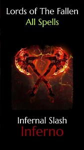 All Spells in Lords of the Fallen #shorts #lotf #lordsofthefallen