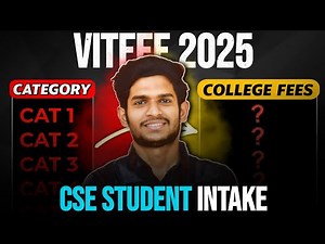VITEEE Closing Rank 2025 | VIT Fee Structure | VIT Campus Intake