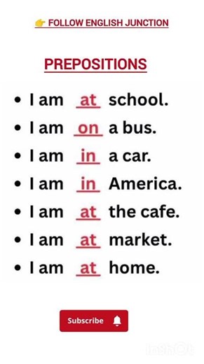🎯 Prepositions practice with answers