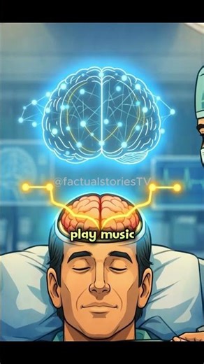 Why Patients Play Music During Brain Surgery 😳🧠#facts #shorts
