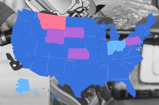 Map Reveals Cheapest and Most Expensive Days To Buy Gas in Every State