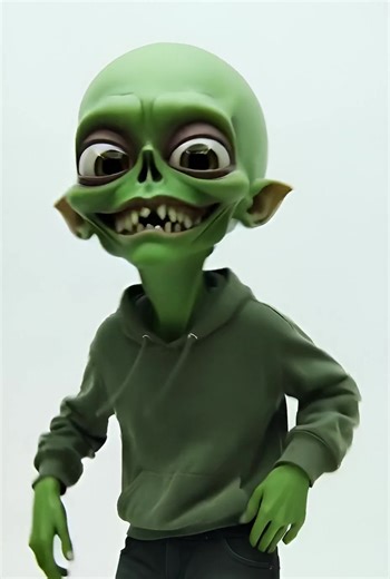 #alien #aliencore #greenalien #spacehoodie #extraterrestrial