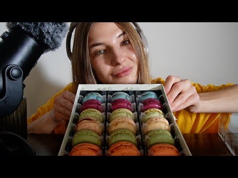 I Tried NEW Costco Macarons | ASMR Taste Test