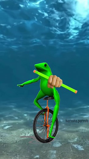 Dat Boi plays so well! #datboi #underwater #meme #music #frog #edit #goofy