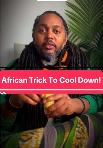 African Tea Trick May Cool You Down Under The Sun… Why Do Africans Drink Hot Tea In The Sun? #africanculture #africanhistory #africantiktok #africandiaspora #africa